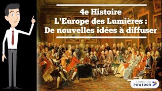 4e Histoire LEurope des lumières  circulation des idées despotisme éclairé et contestation [upl. by Aerdnaz]