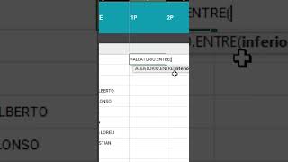 short Cómo generar números aleatorios en Excel [upl. by Heimlich]