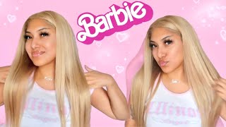 HOW TO TONE 613 TO BARBIE HONEY BLONDE TUTORIAL  PERFECT FOR SPRINGSUMMER FT YOLISSA HAIR [upl. by Ellinehc]