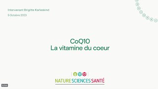 Coq10  La vitamine du coeur [upl. by Mozelle]