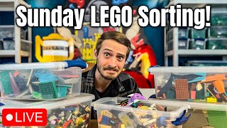 Sunday LEGO Sorting Livestream [upl. by Erreipnaej580]