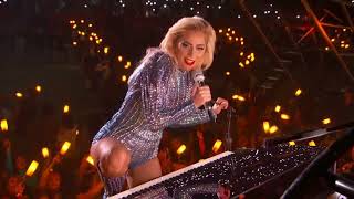 Lady Gaga  Million Reasons  live at Super Bowl 2017 slowedreverb [upl. by Hnao]