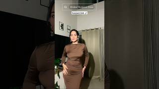 Myntra Fwd Stylecast Bodycon Dress Haul 🤎🌙🥂 [upl. by Crosley700]