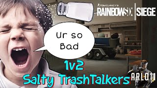 1v2 Against Salty Trashtalkers  Rainbow Six Siege [upl. by Wettam]