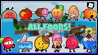 HOW TO FIND ALL 170 FOODS in Find the Foods   ROBLOX [upl. by Neram]