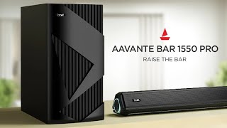 Boat Avante Bar 1550 pro 160w Bluetooth Soundbar  Under 7K 😮🔥 [upl. by Leeland261]