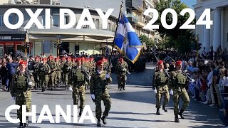 Oxi Day Parade  Crete Greece 2024 [upl. by Annalla323]