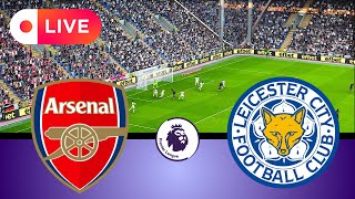 🔴LIVE ARSENAL VS LEICESTER CITY  Premier League 202425  eFootball PES 21 Gameplay [upl. by Lahcear309]