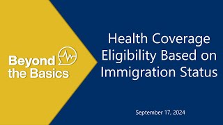 Health Coverage Eligibility Based on Immigration Status [upl. by Atinav]