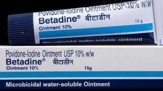 Betadine ointment uses in telugu [upl. by Rosenblum]