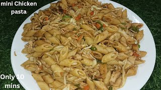 Mini Chicken Pasta Recipe  Chicken Pasta recipe  Mini Pasta recipe  Patel jasi kitchen [upl. by Araik]