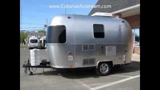 2013 Airstream Sport 16 Bambi Small Camping Trailer RV [upl. by Yelir]