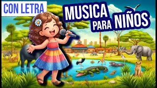 Cuento para Niños 🐘🦒 Día en el Zoológico 🐘🦒 Canción Educativa [upl. by Ahgem550]