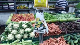 Visit to Vegetable Shop in Kerala  CookeryShow [upl. by Aymahs]