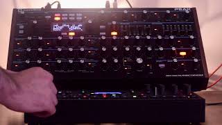 Novation Peak  Octatrack MKII  the beautiful midi connection Solo Jam [upl. by Lee]