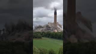 eggborough power station demolition [upl. by Konstanze809]