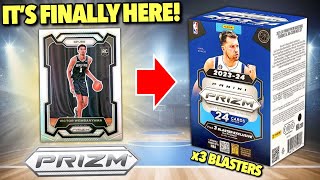 THE NEW PRIZM 🏀 IS FINALLY HERE 😳🔥 202324 Panini Prizm Basketball Retail Value Blaster Box Review [upl. by Nedrud]