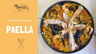 Come fare la PAELLA in 4 SEMPLICI PASSAGGI Paella Mista  RICETTA FACILE [upl. by Aron]