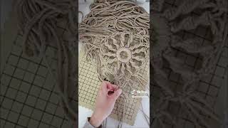 Tutoriel complet Attrape rêve en macramé Niveau Débutant [upl. by Einnep119]