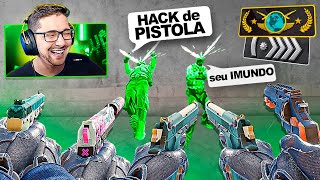 Fingi ser HACKER só com PISTOLAS agora o VAC BAN CHEGA [upl. by Baillieu]