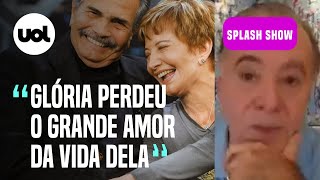 Tony Ramos sobre morte de Tarcísio Meira quotGlória Menezes perde o grande amor da vida delaquot [upl. by Haines]