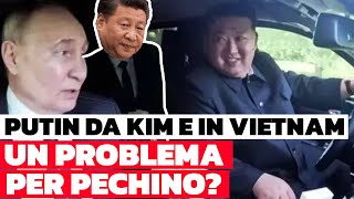 Preoccupazioni cinesi per il viaggio di Putin in Corea del Nord e Vietnam [upl. by Chatterjee]