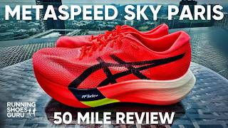 Asics Metaspeed Sky Paris  Review [upl. by Dnomayd]