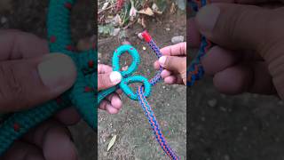 Genius Way To Tie A Reef Knot 👌 [upl. by Chinua698]