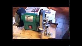 Drill Grinding Attachment [upl. by Nerej]