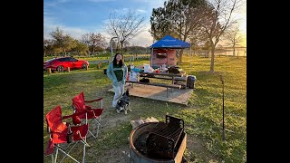 Camping at Lake Camanche Eating good and enjoying nature [upl. by Innig]