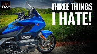 Three things I hate about the Honda GoldWing [upl. by Noned]