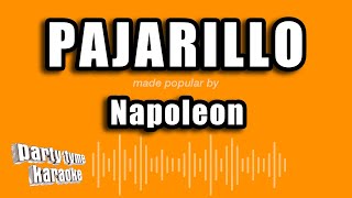 Napoleon  Pajarillo Versión Karaoke [upl. by Enelegna]