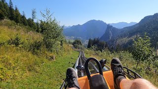 Oberammergau Alpine Coaster 4k No Brakes [upl. by Bouton959]