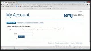 how to access BMJ learning free modules [upl. by Silin]