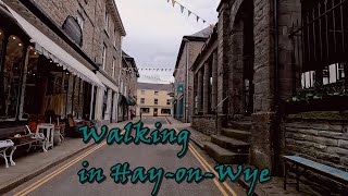 Walking in Hay on Wye 4K [upl. by Iot]