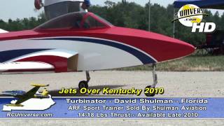 Jets Over Kentucky 2010  Turbinator David Shulman [upl. by Entroc]