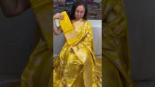 Indian Wedding Banarasi Saree SareeMandi weddingsarees [upl. by Oirretna]