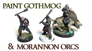 How to paint Gothmog and Morannon Orcs  Middleearth SBG [upl. by Leong435]