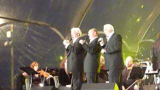 3 Baritons live Scheveningen lied Amigos Para Siempre Henk Poort Ernst Daniel Smid Marco Bakker [upl. by Johppah]