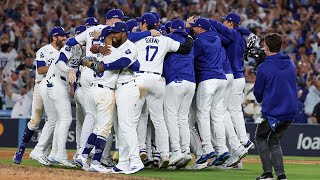 FULL 9TH INNING The Dodgers are going to the WORLD SERIES [upl. by Quartana]