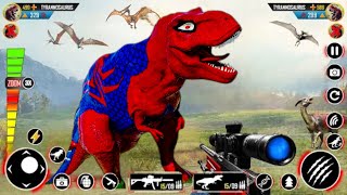 Wild Dinosaur Hunting 3D Zoo Game  Dinosaur Game  Dinosaur Game 3D – Android Gameplay [upl. by Severson]