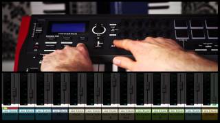 Novation  Controlling Reason 6 with the Impulse and Automap 44 [upl. by Eniluqaj]