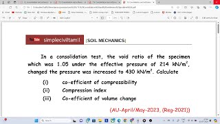 consolidation and settlement problem 4 [upl. by Eyllib]