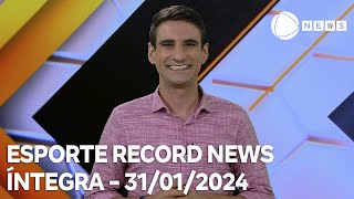 Esporte Record News  31012024 [upl. by Nnylyahs]