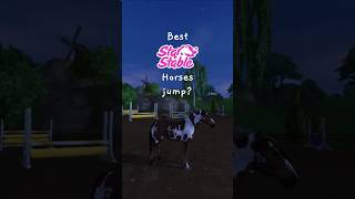 Who wins 🔥 SSO Jumping Horses 1 Tutorial is above  sso starstable [upl. by Otrebmal399]