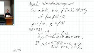 Num 25b  Numerische Mathematik Einführung in die Numerik [upl. by Nyleuqcaj989]