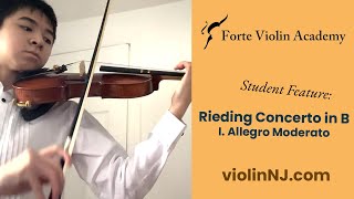 Rieding Violin Concerto in B Minor I Mov Allegro Moderato  Forte Violin Academy violinNJcom [upl. by Acsicnarf]