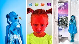 Color Emoji Challenge TikTok by Anya Kova shorts [upl. by Reichel]