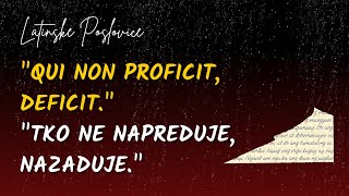 25 Najboljih Latinskih Izreka i Mudrosti za Inspiraciju i Motivaciju [upl. by Stannfield]