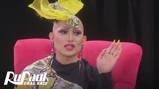 The Pit Stop S10 E9  Ongina Spills the Tea  RuPaul’s Drag Race [upl. by Lusa]